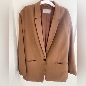 Everlane Oversized Khaki Blazer women’s sz 6